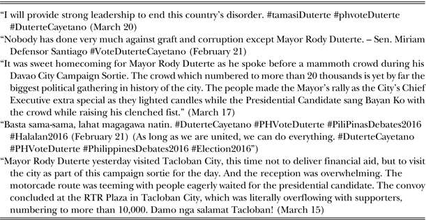 Duterte Fake Id